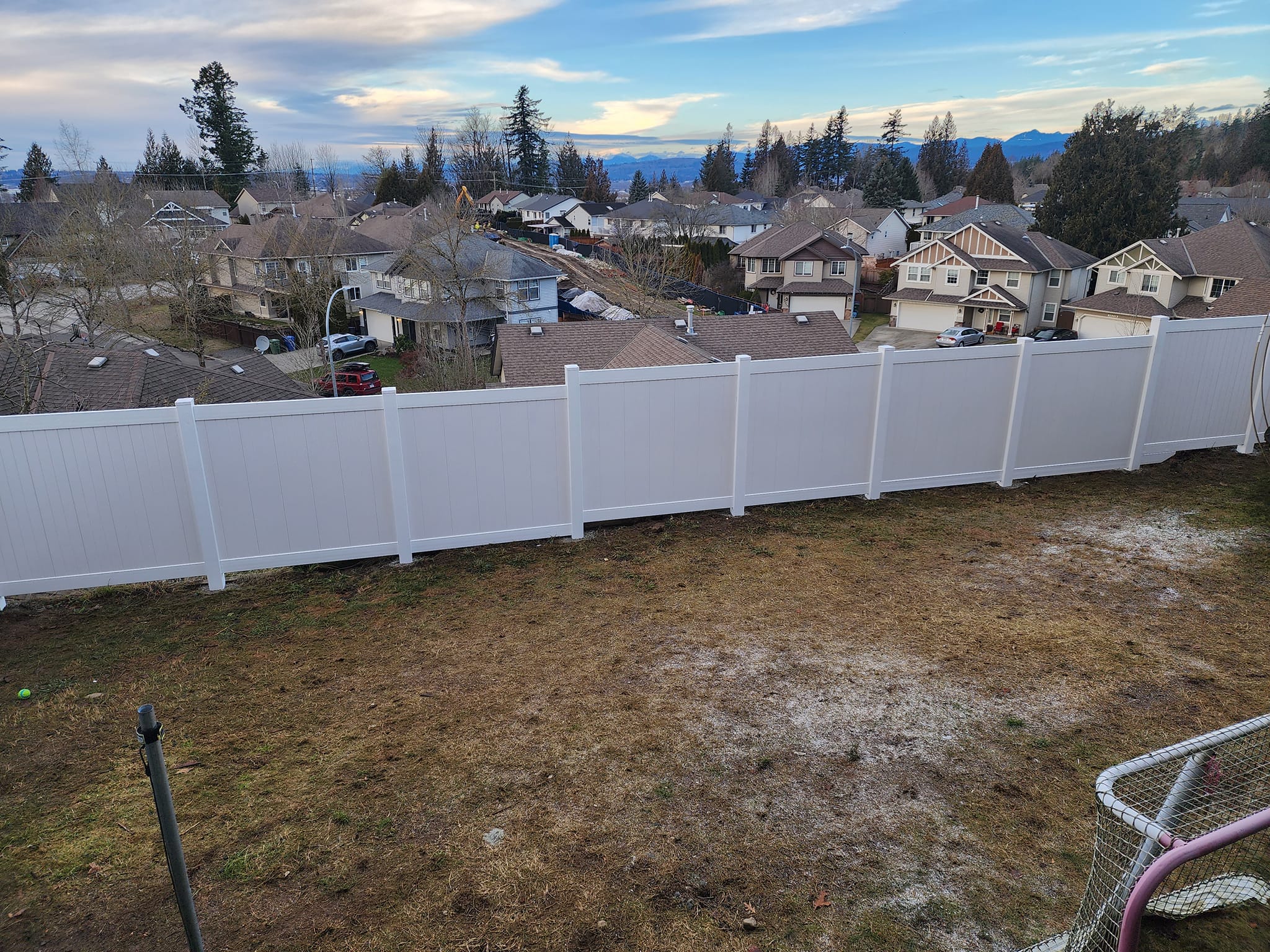 A Privacy Fence in Abbotsford, BC